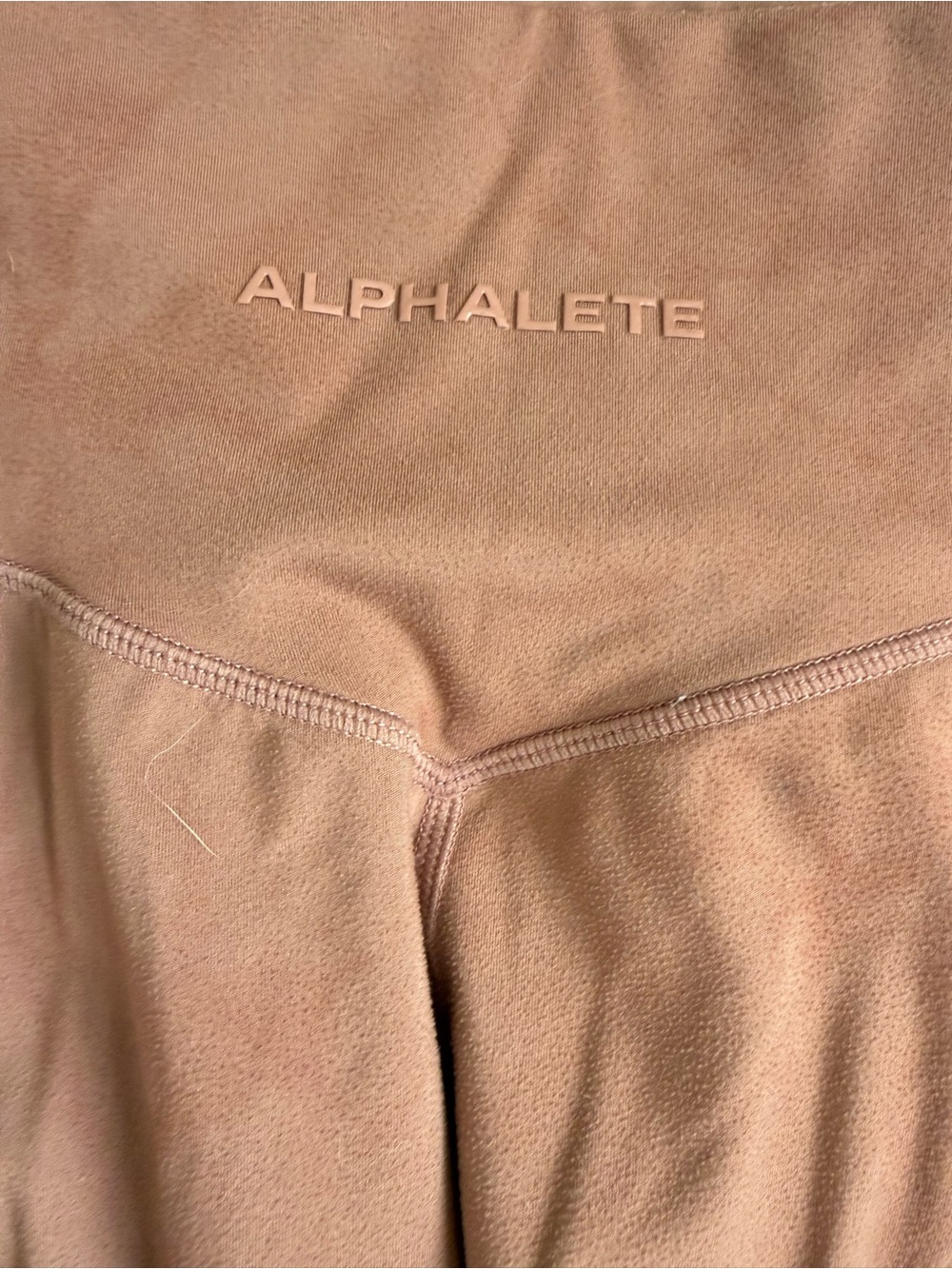 Alphalete Sculpt High-Waist Leggings in Mauve